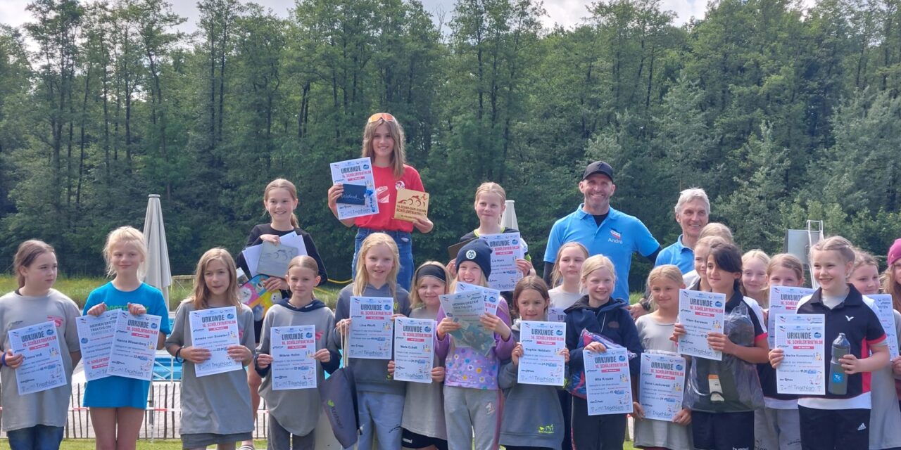 Der 17. Schülertriathlon steht kurz vor dem Startschuss
