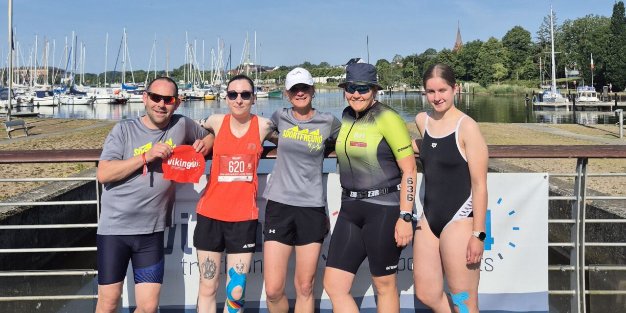 Viking Triathlon Schleswig – Mitteldistanz bei tropischen Bedingungen